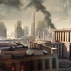 Illustration for article titled Astounding Concept Art of Cities Being Demolished